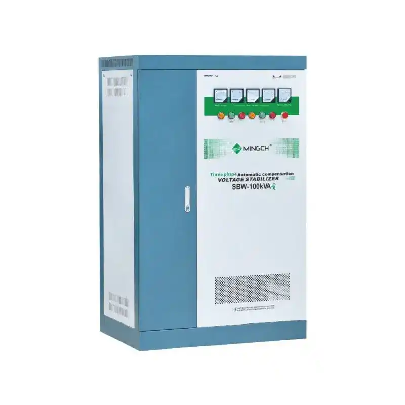 SBW-100kVA THREE PHASE AUTOMATIC COMPENSATION VOLTAGE REGULATOR